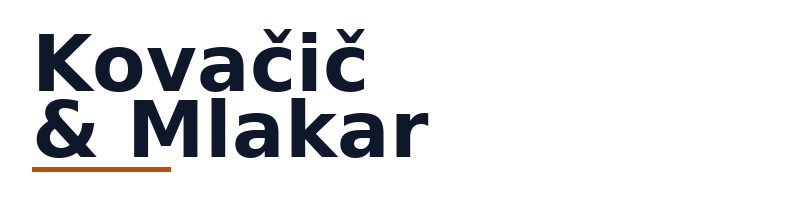 Kovačič & Mlakar logo